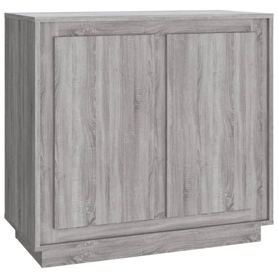 Buffet bahut commode armoire meuble de rangement organisateur cuisine salle de séjour salon sonoma 80 x 34 x 75 cm bois d'ing