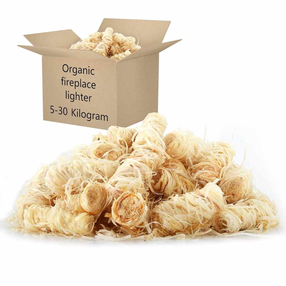 Allume-feux en laine de bois bio pin & paraffine 5 kg