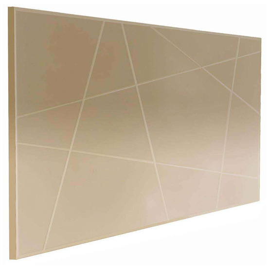 Miroir en verre 130 x 62 cm