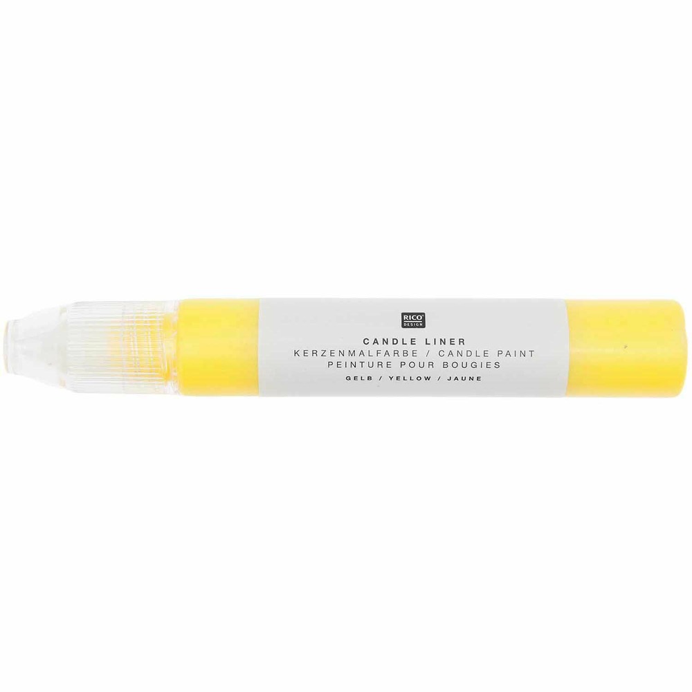 Peinture pour bougie 30 ml jaune