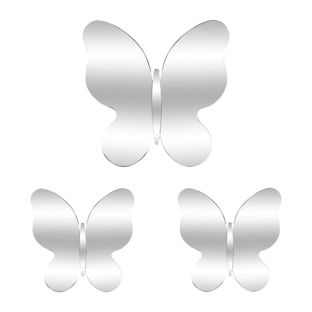 Set de 3 miroirs ajol 21x21cm