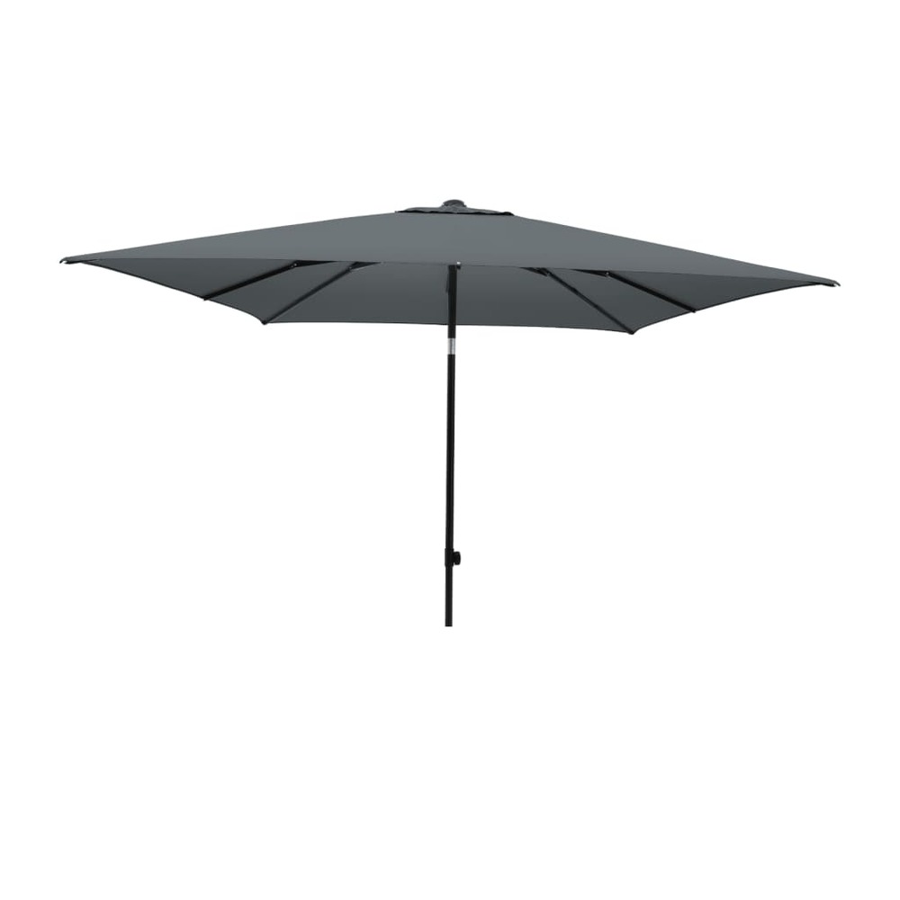 Parasol sun square l250b125cm grijs Parasol sun square l250b125cm grijs