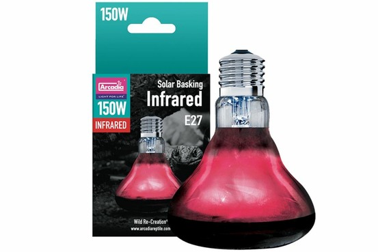 Spot infrarouge - 150 w - chauffage pour reptiles