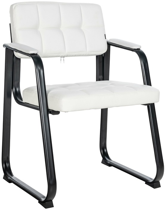 Chaise visiteur canada b simili cuir