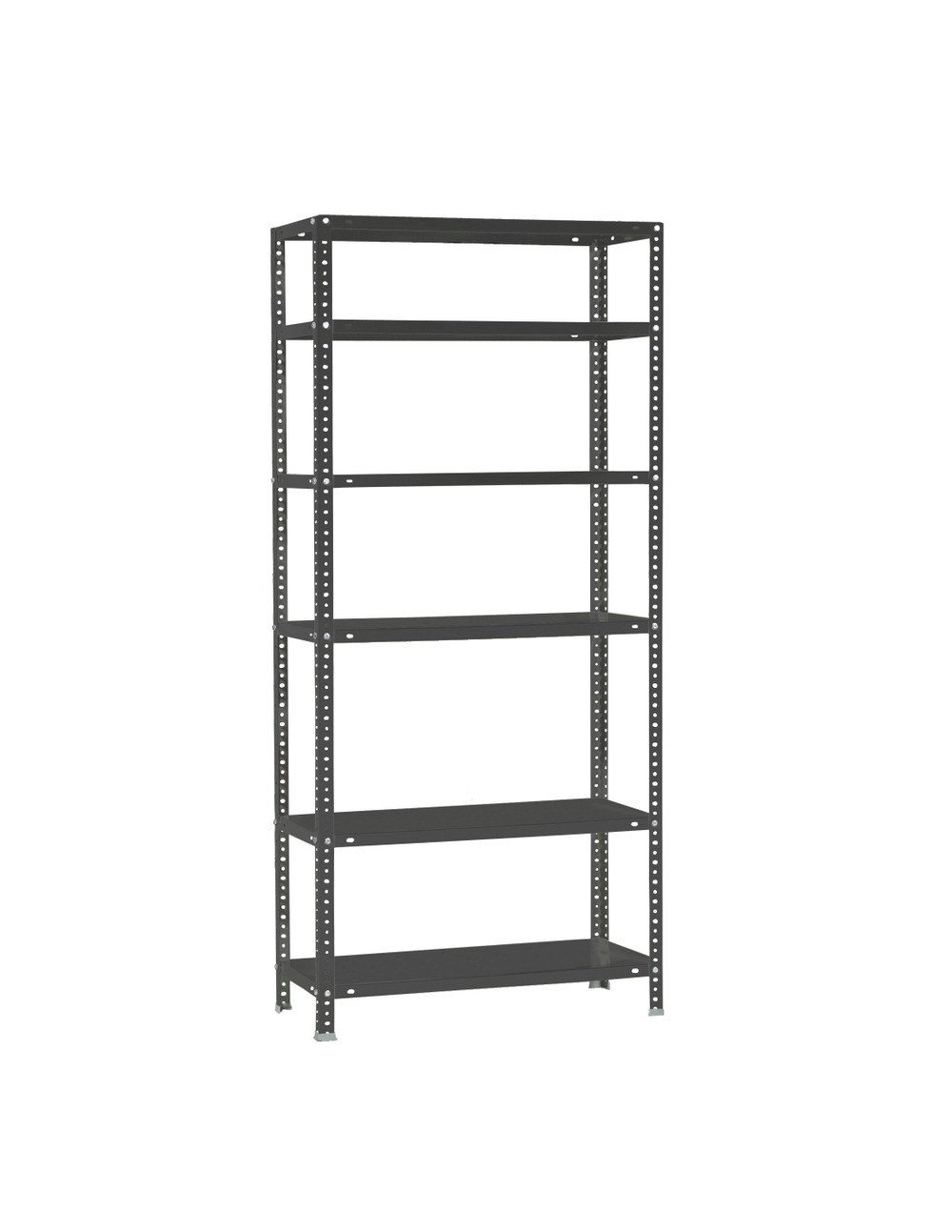 Etagère légère avec vis comfort plus 6/400 antracite antracite 2000x1000x400 - simonrack