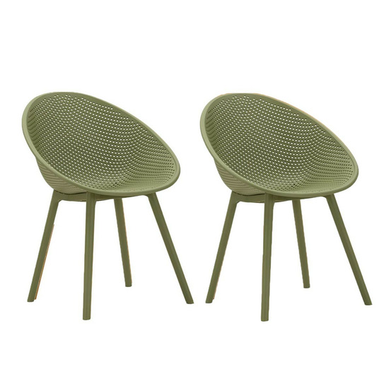 Lot de 2 chaises de jardin