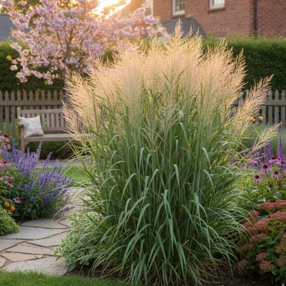 Panic érigé dallas blues, panicum godet - 5/20 cm