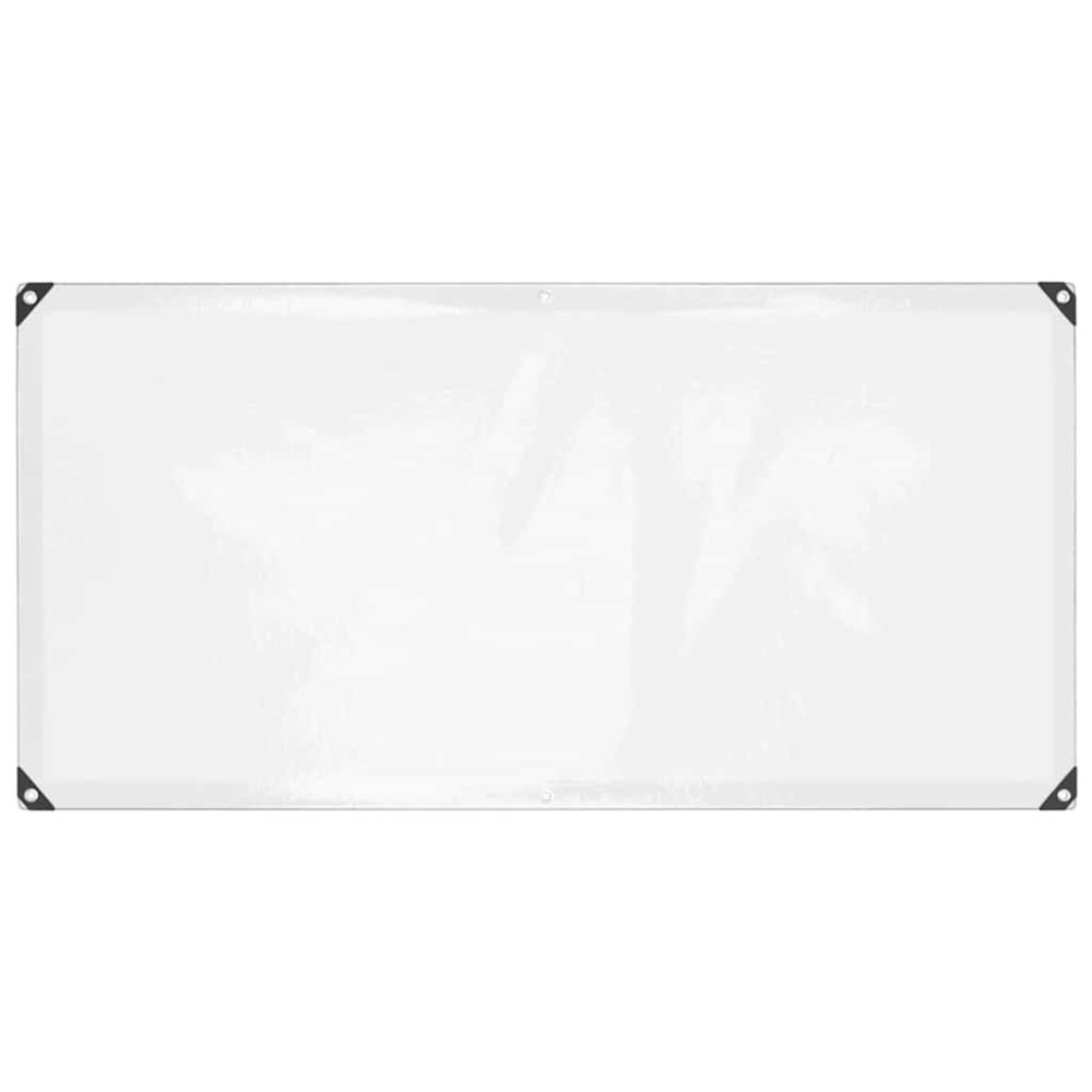 Bâche transparente avec œillets 1x2 m polyéthylène