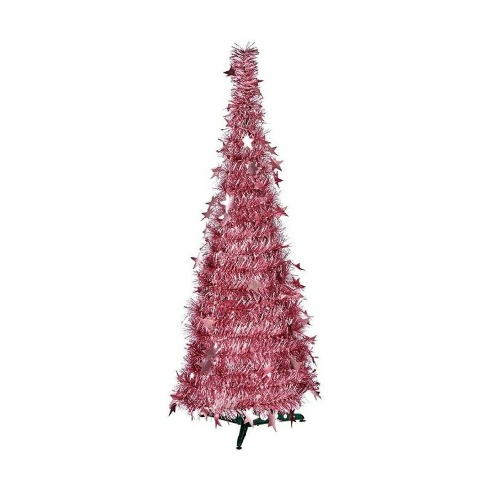 Sapin de noël rose