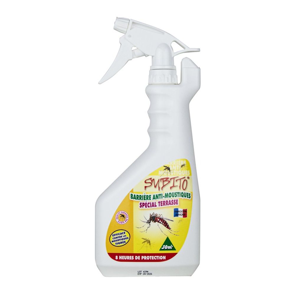 Spray extérieur terasse insecticide moustiques tigres 750 ml – subito