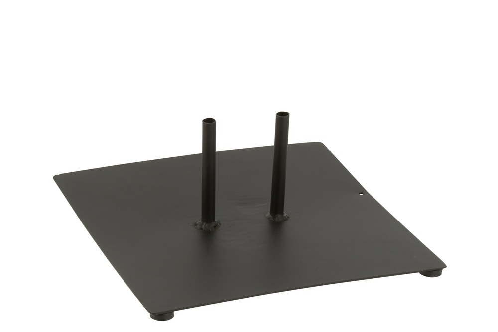 Pied pour 2 piques metal l