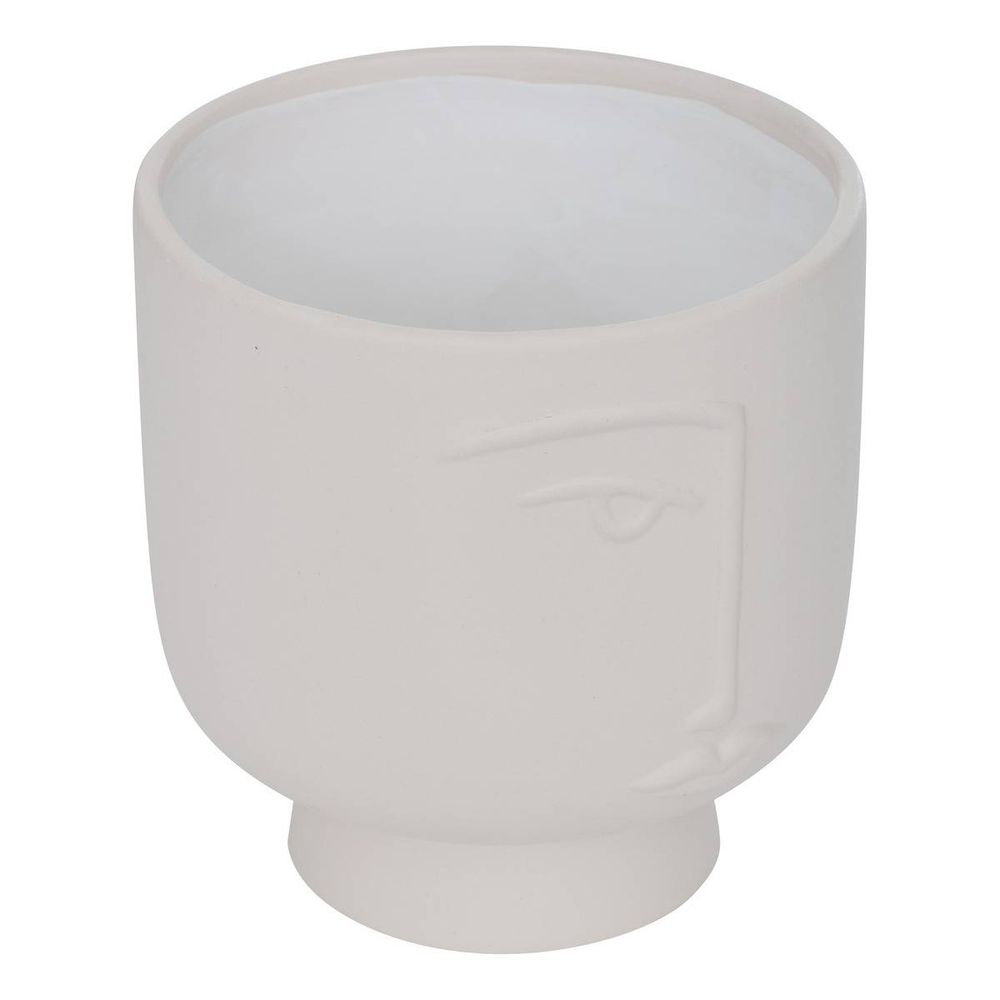 Cache-pot pam visage 16x16x17cm