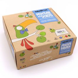 4 pots de peinture doigts - Coffret Luka – L'univers des Petits Jacou 4 pots de peinture doigts - Coffret Luka – L'univers des Petits Jacou