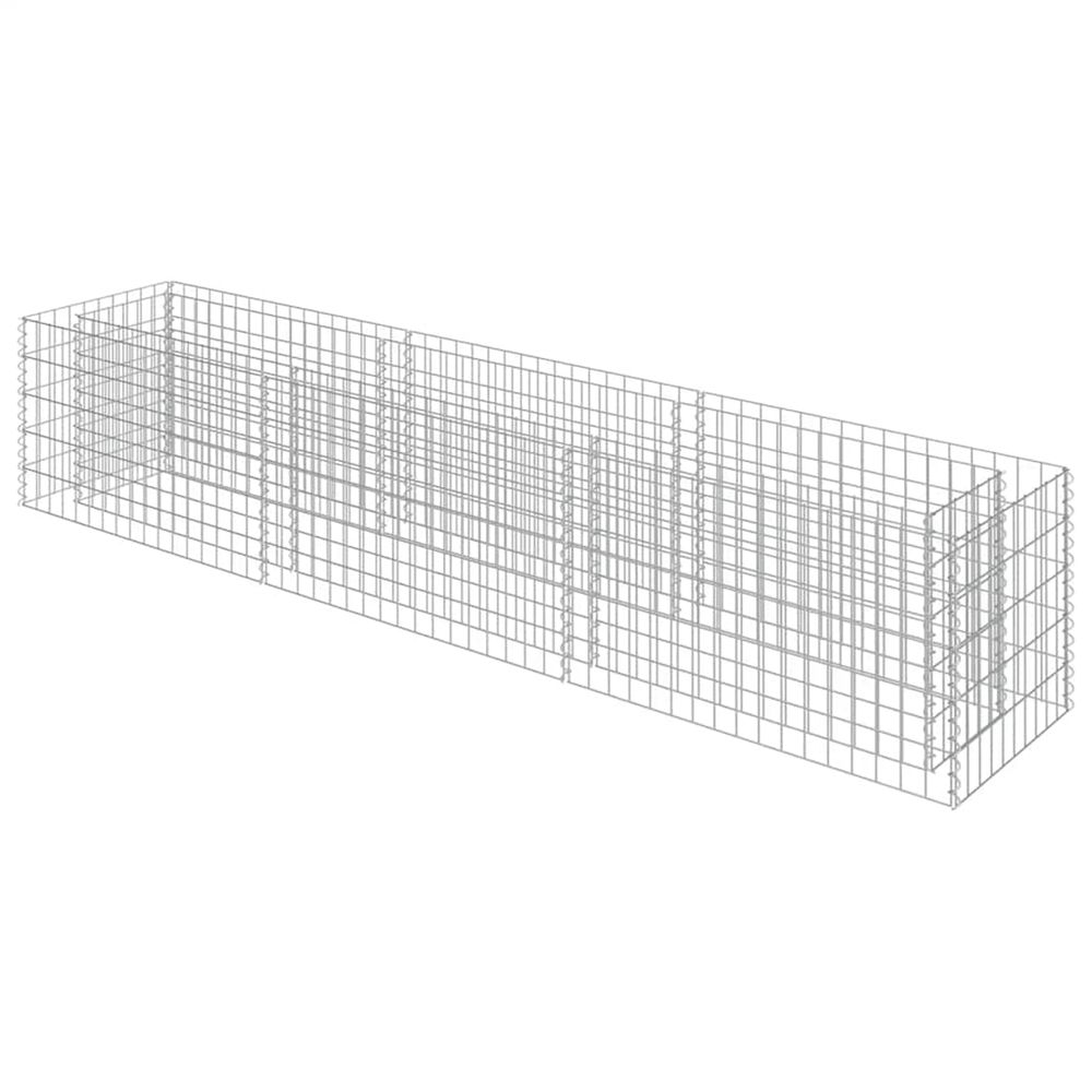 JARDINIERE EN GABION ACIER G 2-(862630)