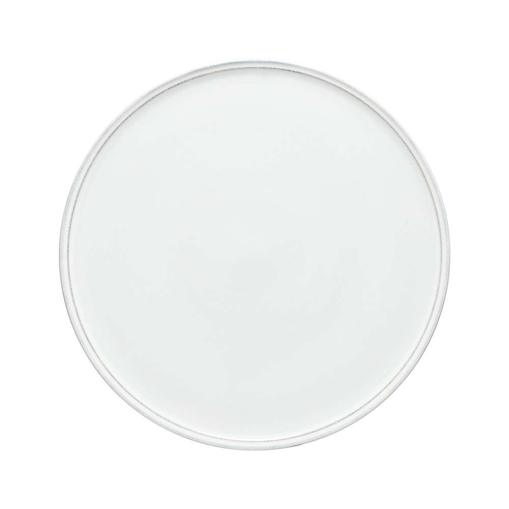 Assiette de service ø 33,8 cm friso blanc - lot de 6 - costa nova