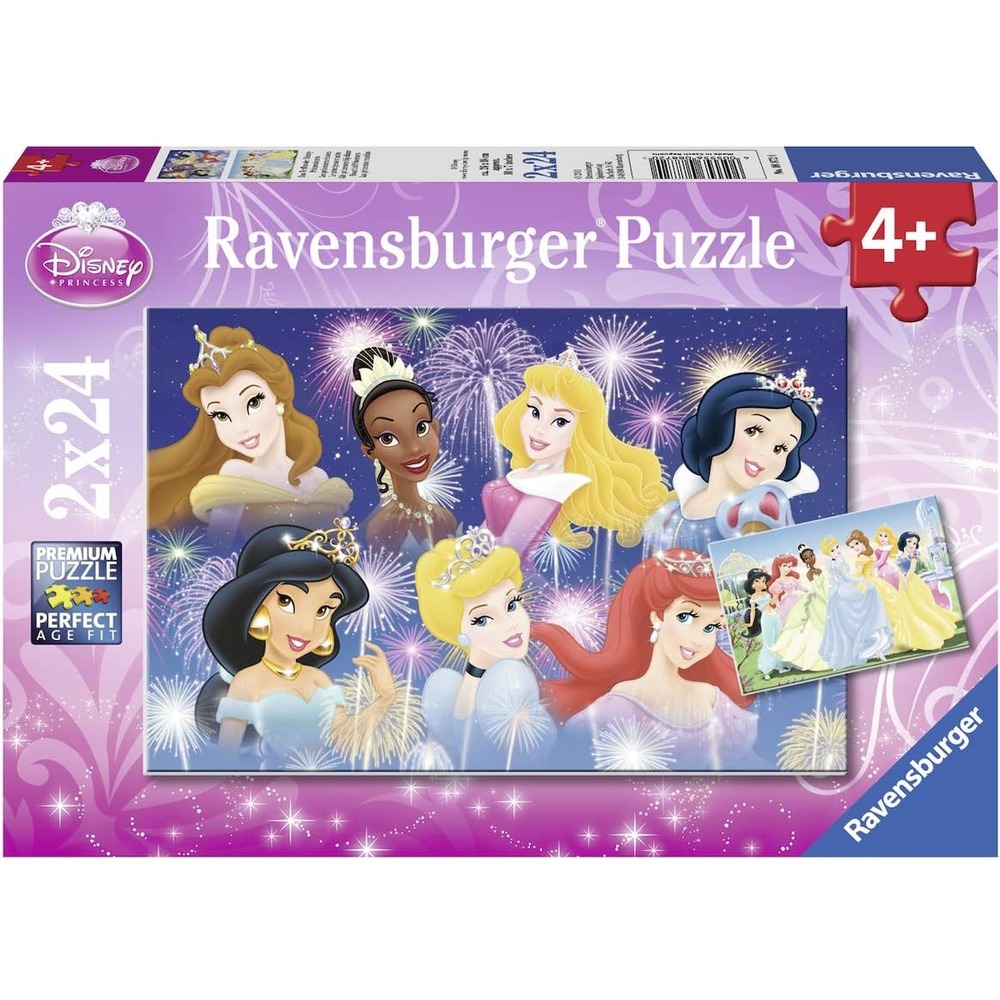 Puzzle les princesses disney 2x24 pcs