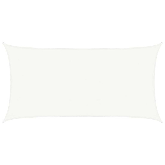 Voile d'ombrage 160 g/m² blanc 2,5x4,5 m pehd