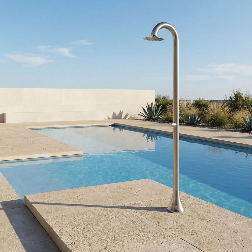 Sined luna tmp douche en acier inoxydable 316l minuterie