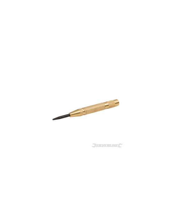 Silverline - pointeau automatique en laiton - 130 mm