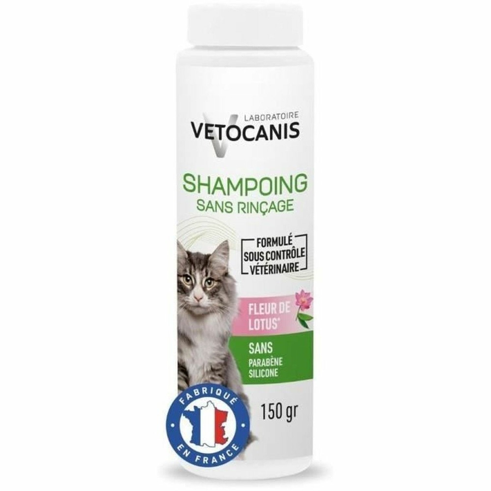 Shampoing sec 150 g pour chat