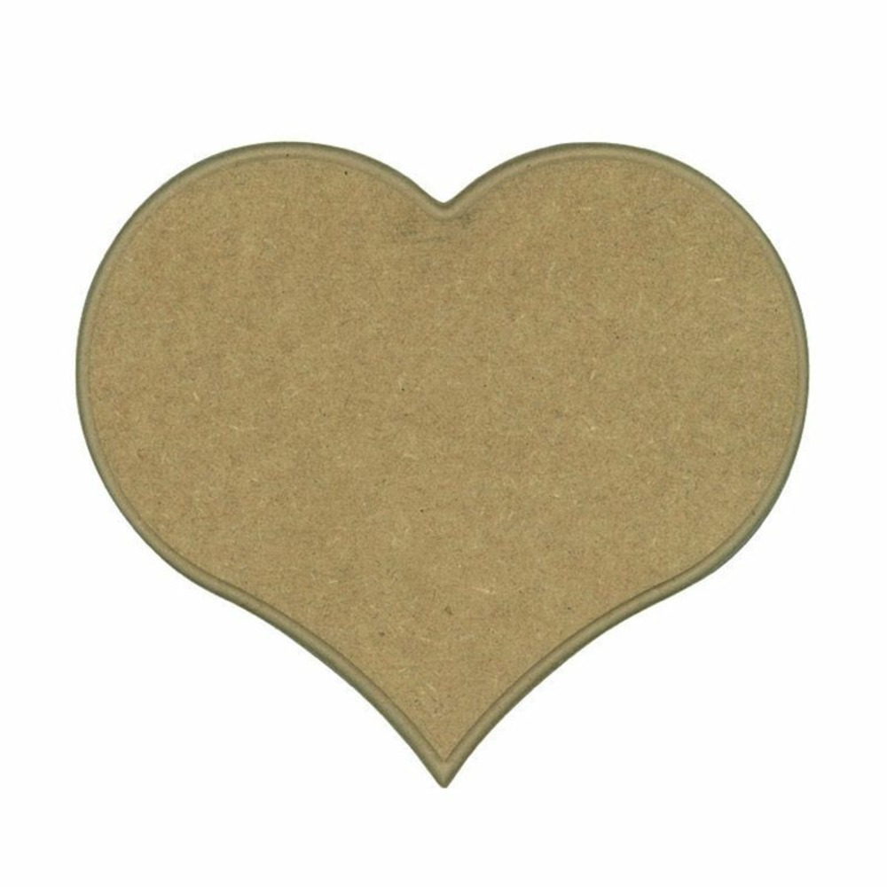 Dessous de plat en bois mdf - coeur