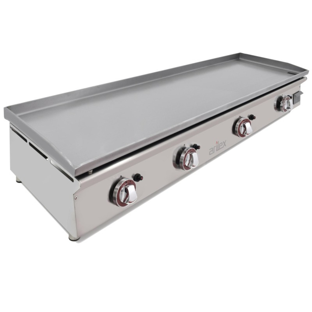 Plancha à gaz en acier laminé epaisseur 6 mm - arilex