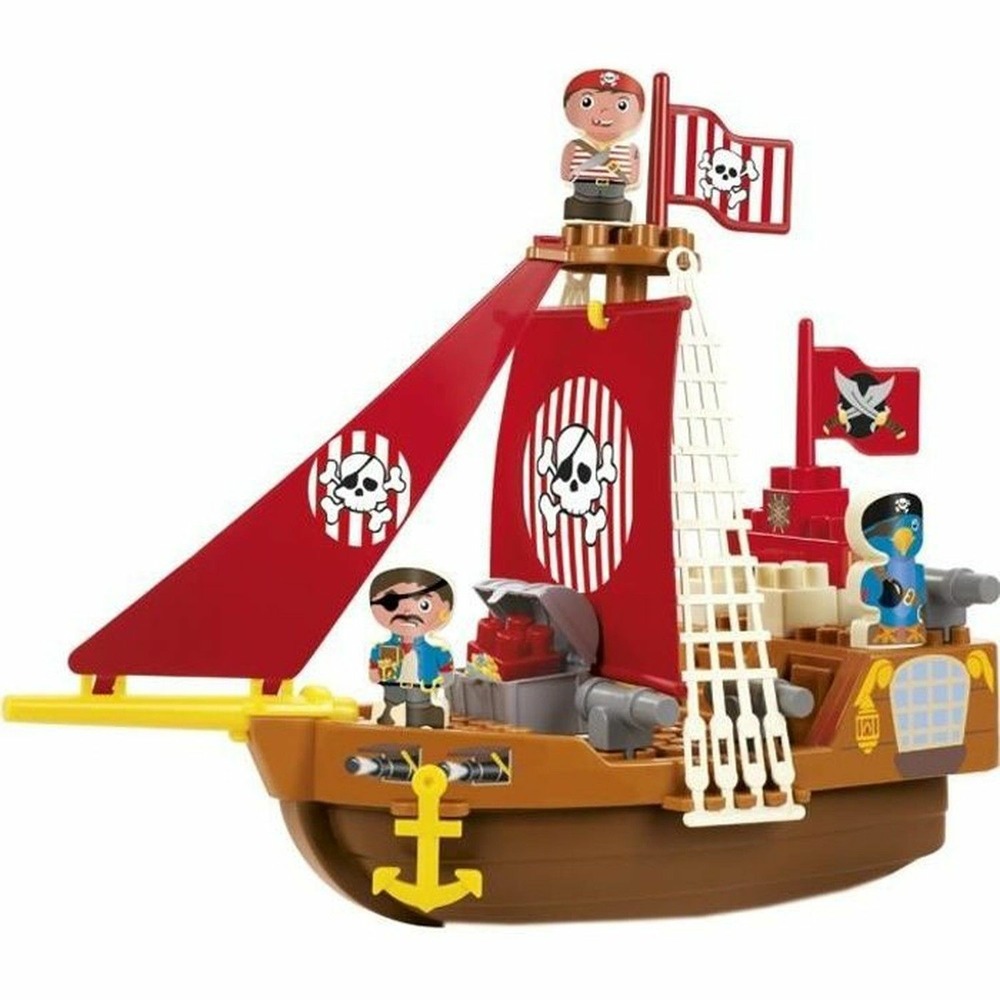 Jeu de construction bateau pirate abrick