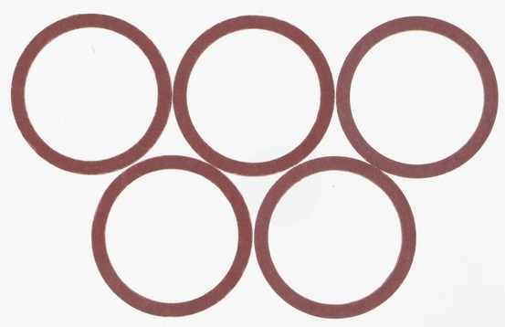 Lot de 5 joints fibre, 24/31 mm comap