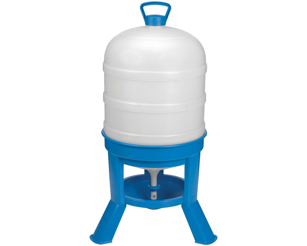 Abreuvoir fût sur pieds 40 litres • abreuvoir volailles
