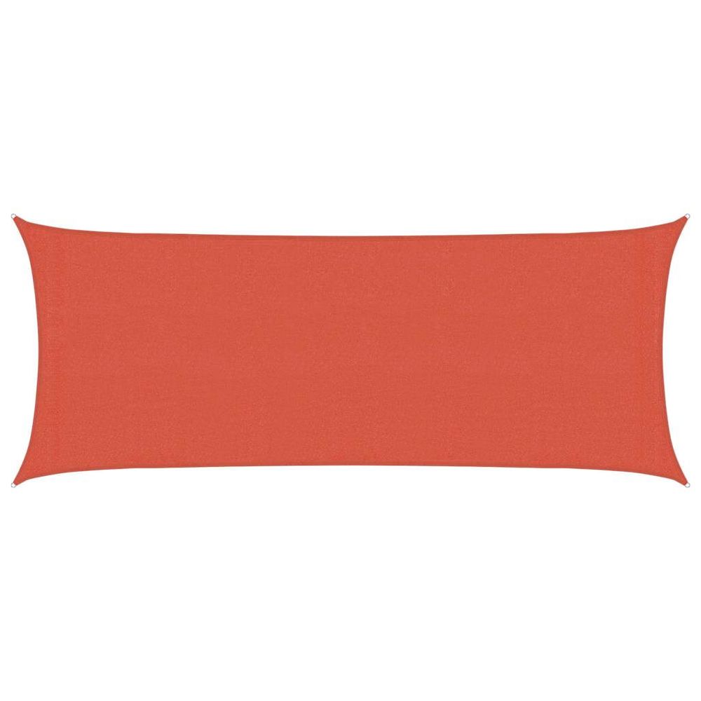 Voile d'ombrage 160 g/m² terre cuite 2x5 m pehd