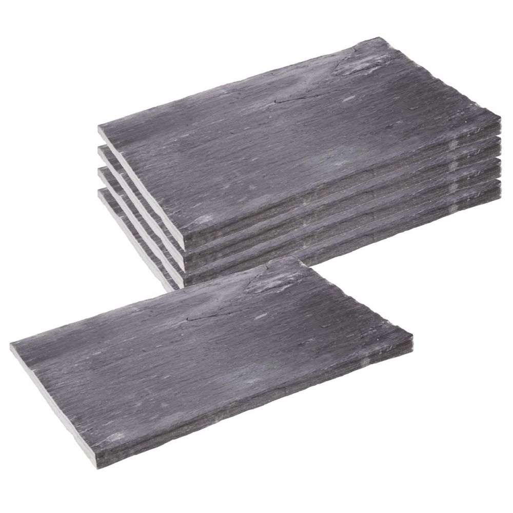 Palis de schiste ton ardoise lot de 5