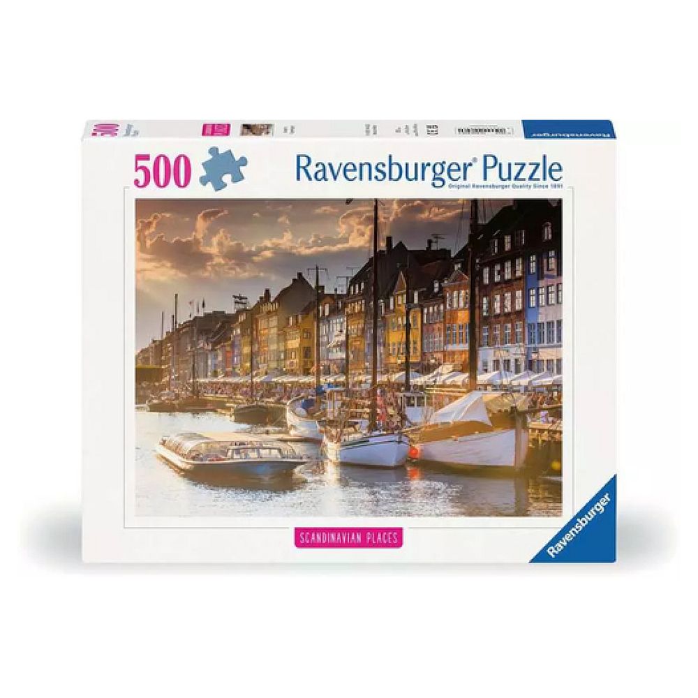 500p puzzle couche de soleil a copenhague