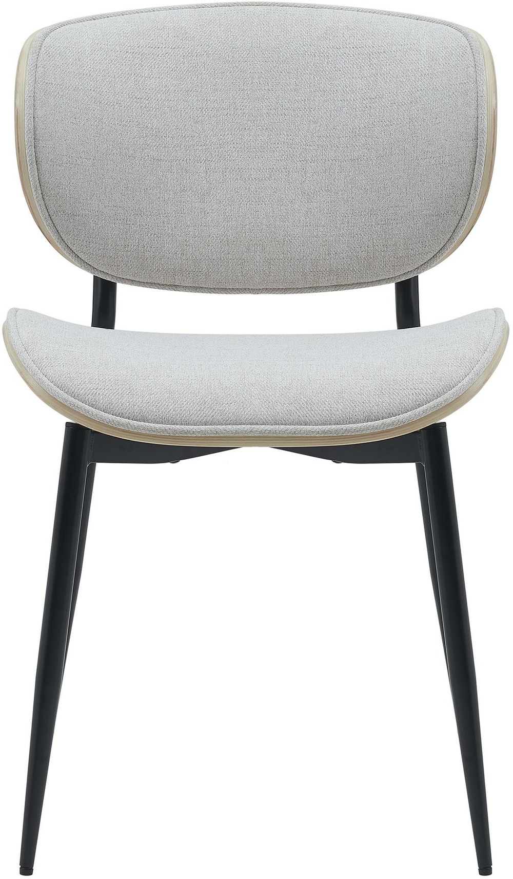 Chaise visiteur enid tissu