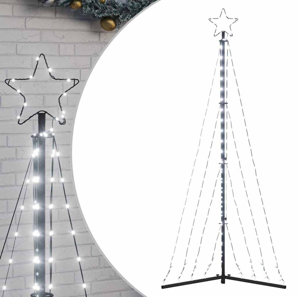 Sapin de noël à led 339 led blanc froid 187 cm