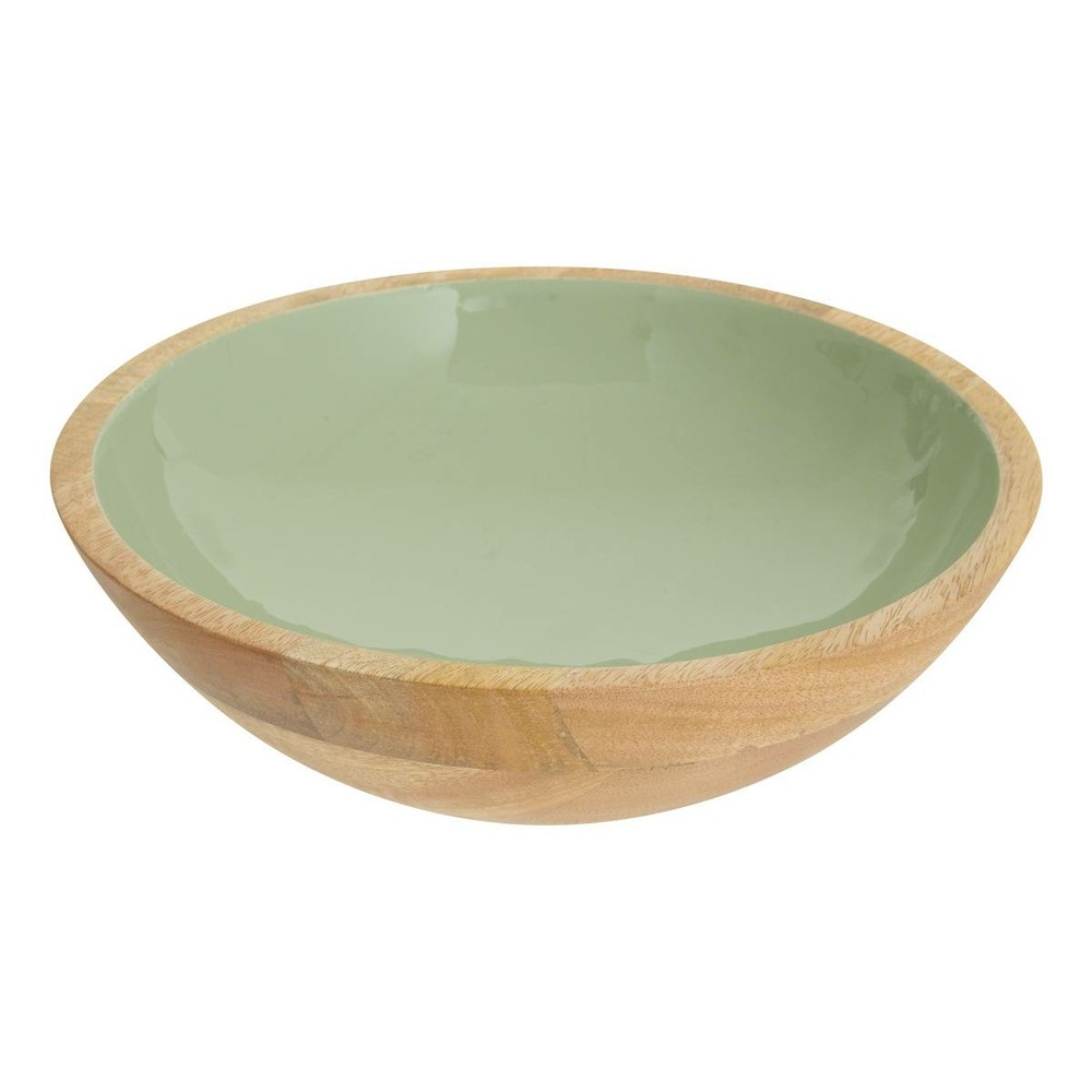 Saladier inaya d25cm vert et manguier