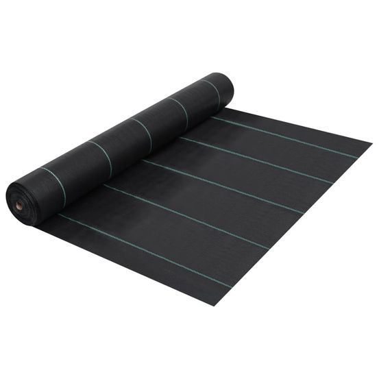 Toile de paillage noir 2x100 m pp