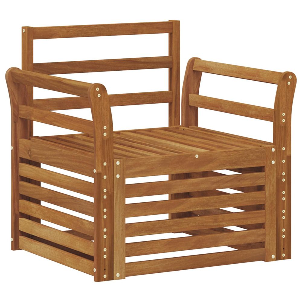 Ensemble de canapés d'extérieur bois d'acacia massif