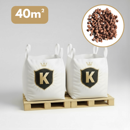 Galet marbre rose 15/25 mm – pack 2 big bag +/- 1,5t – 40 m²