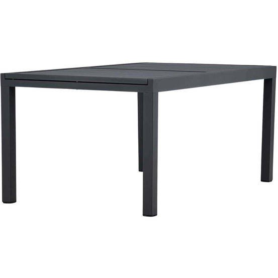 Table de jardin extensible en aluminium capo noir