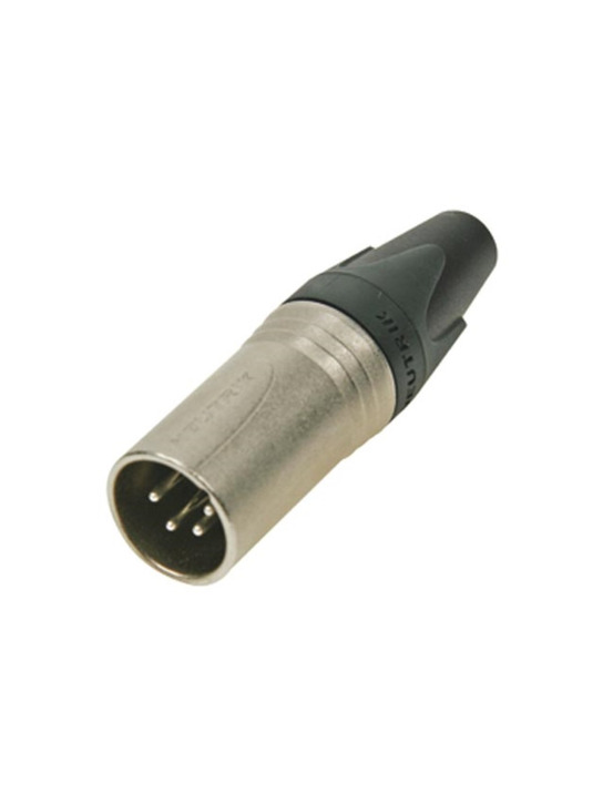 Neutrik - connecteur xlr, 4 points mâle, argenté, nickel