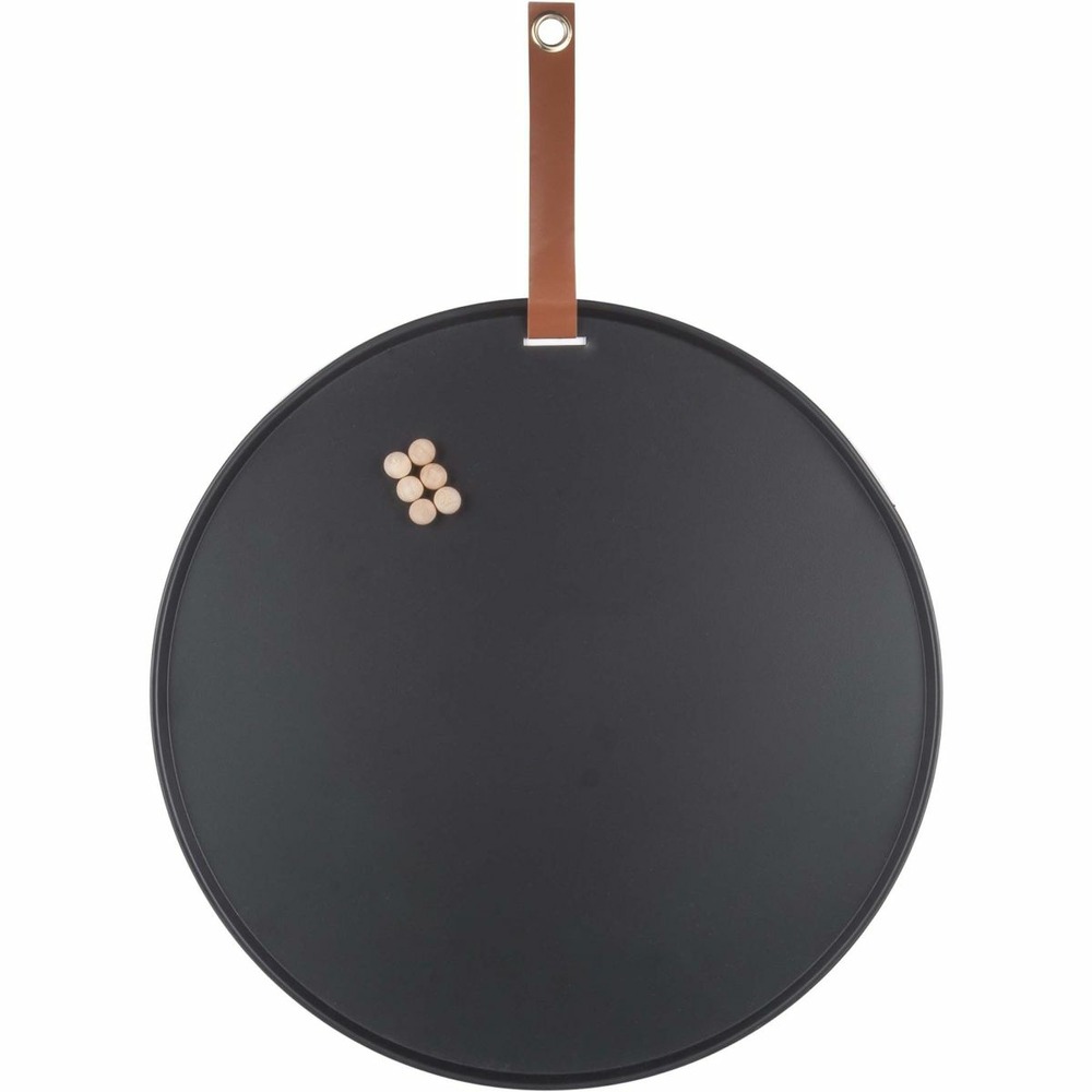 Tableau rond mémo en fer perky