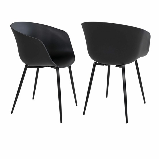 4 fauteuils de jardin noir roda