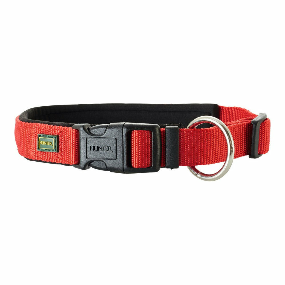 Collier pour chien hunter neopren vario rouge (40-45 cm)