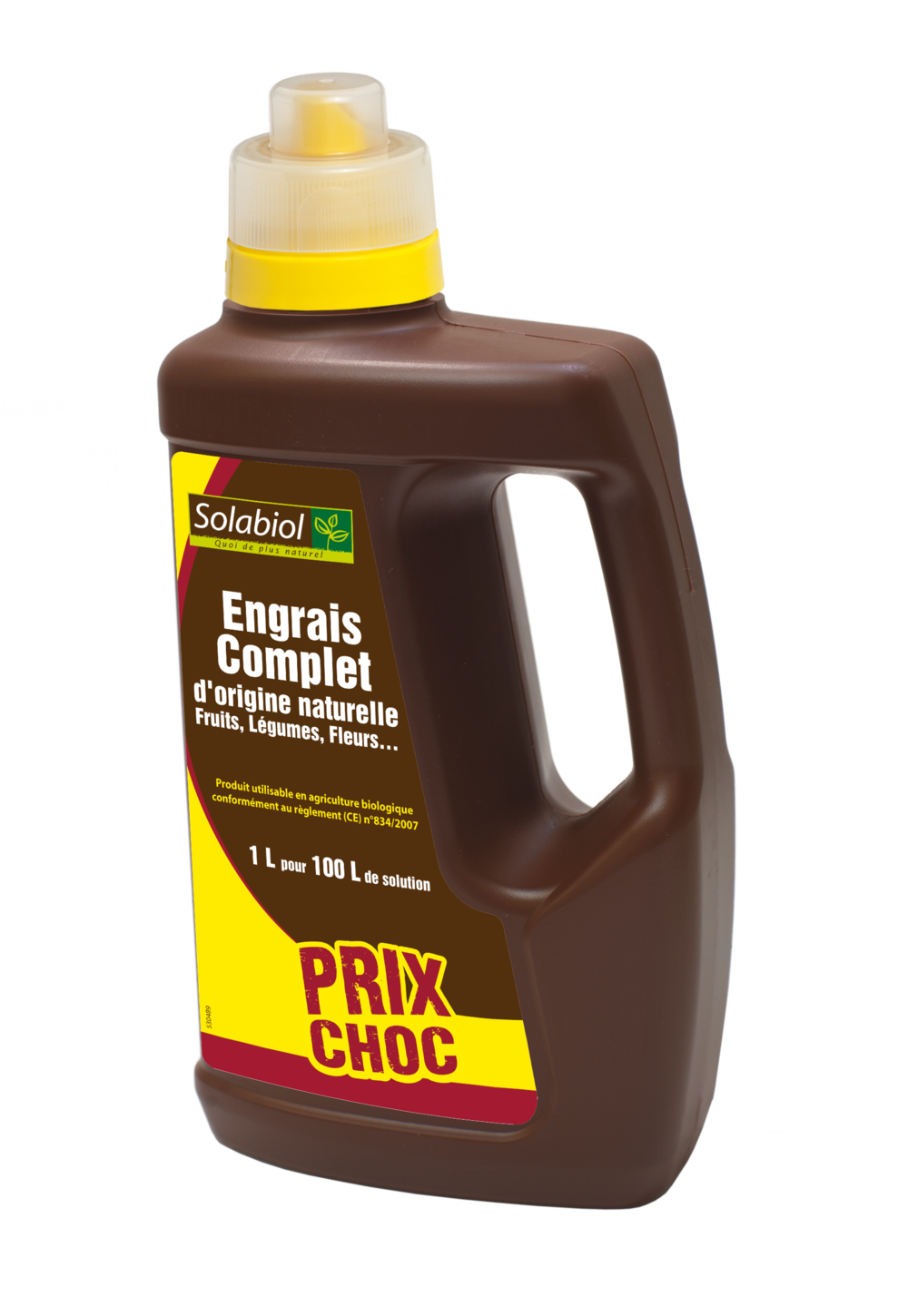 Solicomp1 - engrais complet liquide - 1l - engrais universel - facile à doser - utilisable en agriculture biologique