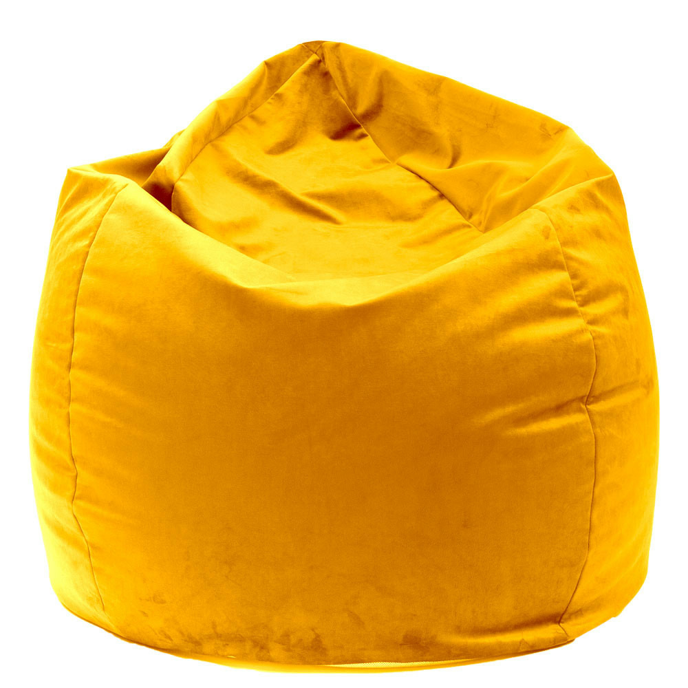 Pouf poire - curry - 14200v-67