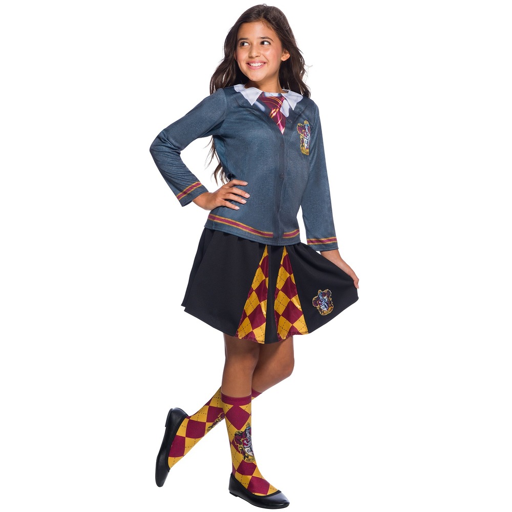 Top et jupe gryffondor harry potter 7-8 ans