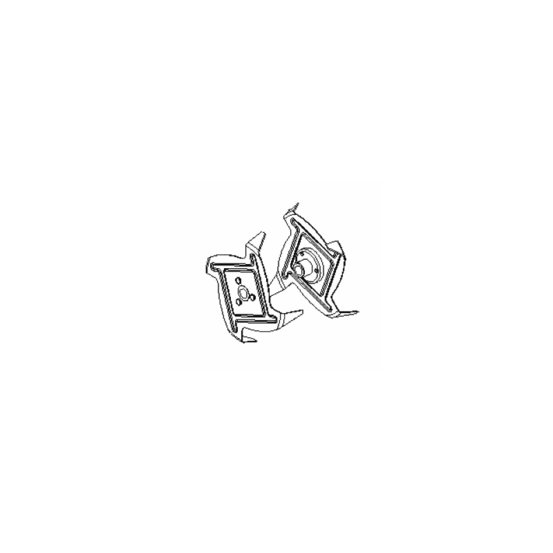 Fraise exterieur droite, motobineuse dori md20, 2060022a