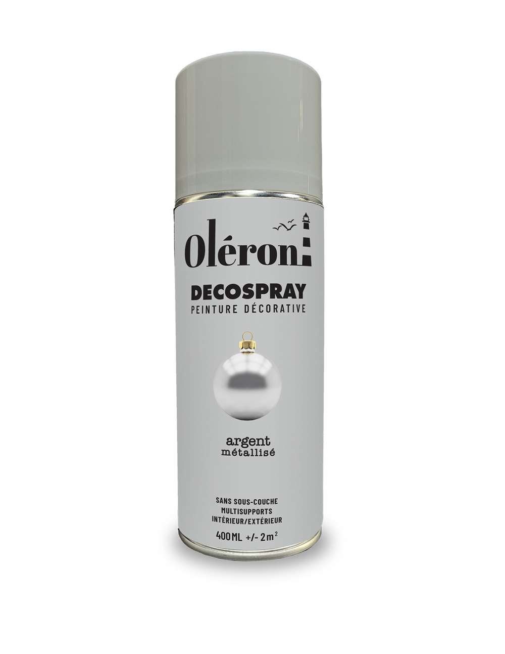 Aérosol technima décospray argent 400ml - technima