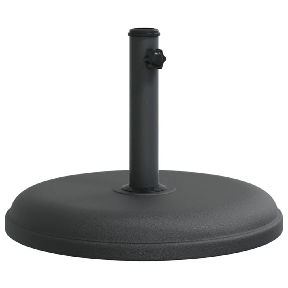 Base de parasol pour mâts ø32/35/38 mm 15 kg rond