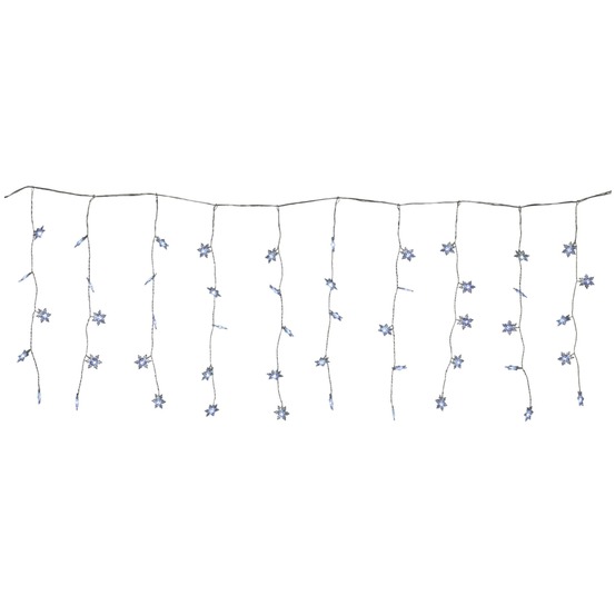 Guirlande électrique banniere 60 led flocons